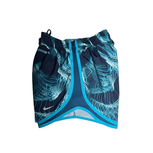 Nike Dri-Fit Dry Tempo Running Athletic Shorts Blue Chemistry Womens Size Small - Picture 3 of 13